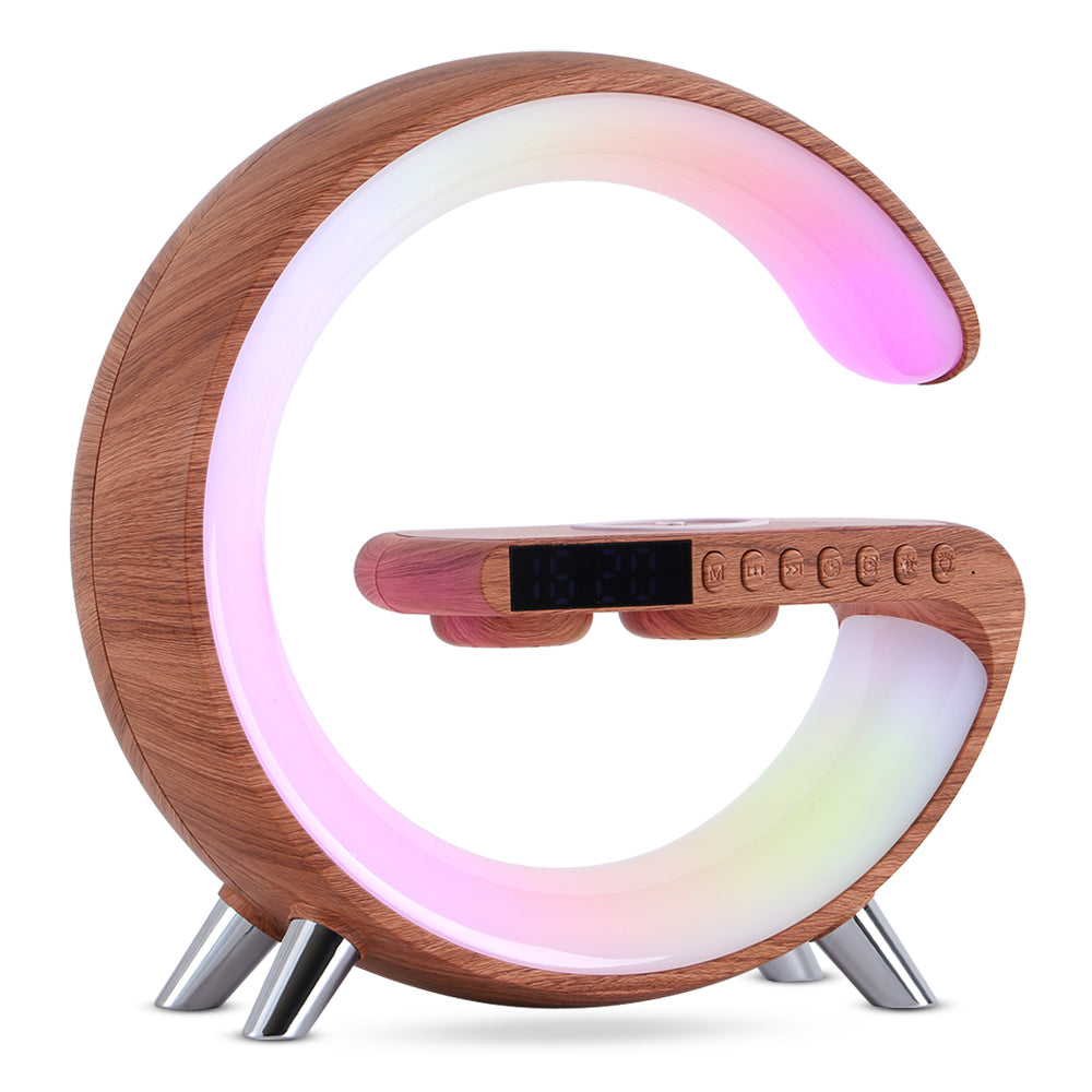 New Intelligent G Shaped LED Lamp with Bluetooth Speaker